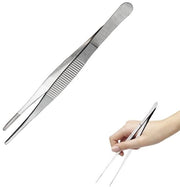 Pincetta da cucina in acciaio inossidabile 14 cm - Fino punte - Precisione garantita - Ideale per la preparazione di alimenti
