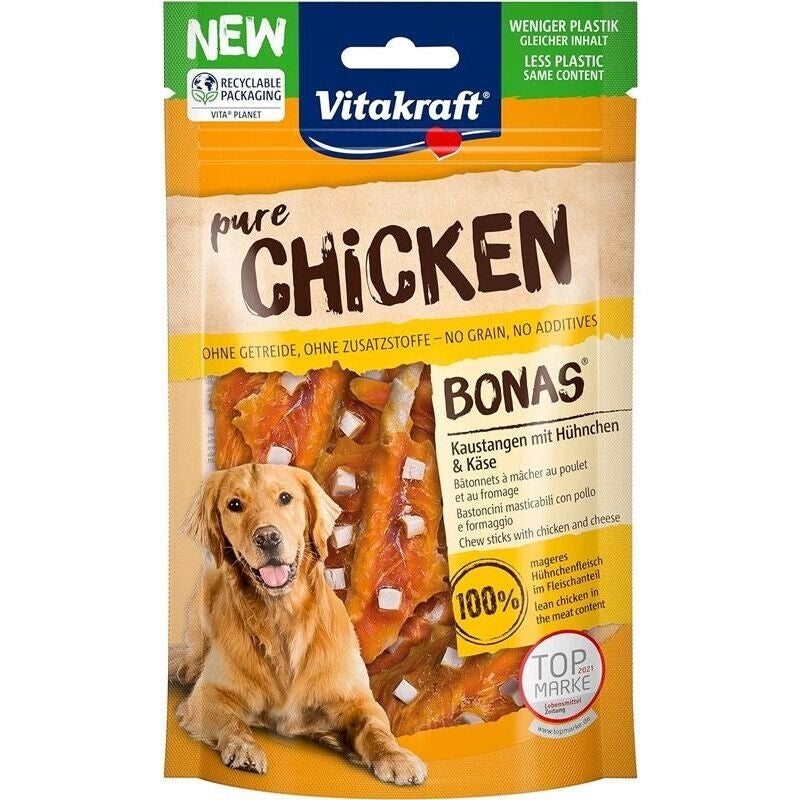 VITAKRAFT SPUNTINO CARNOSO PER CANI DI POLLO E FORMAGGIO DA 80 GR