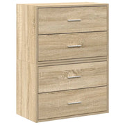 Armadi con 2 Cassetti 2 pz Rovere Sonoma 60x31x40 cm Truciolato CFW6977098
