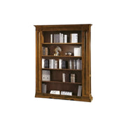 Libreria classica 5 ripiani in legno bassano 160x43x206 - Mobili 2G
