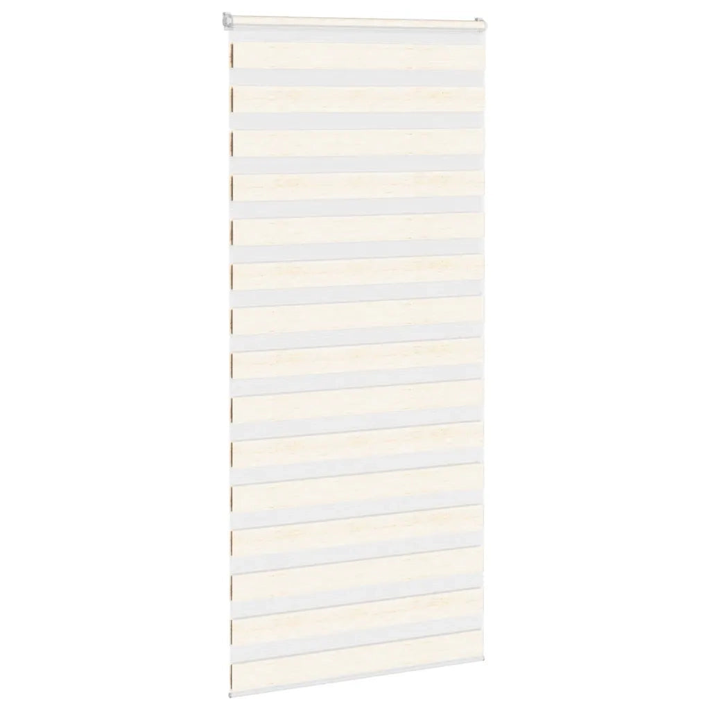 vidaXL Tenda a Rullo Zebra Larghezza Tessuto 95,9 cm Poliestere