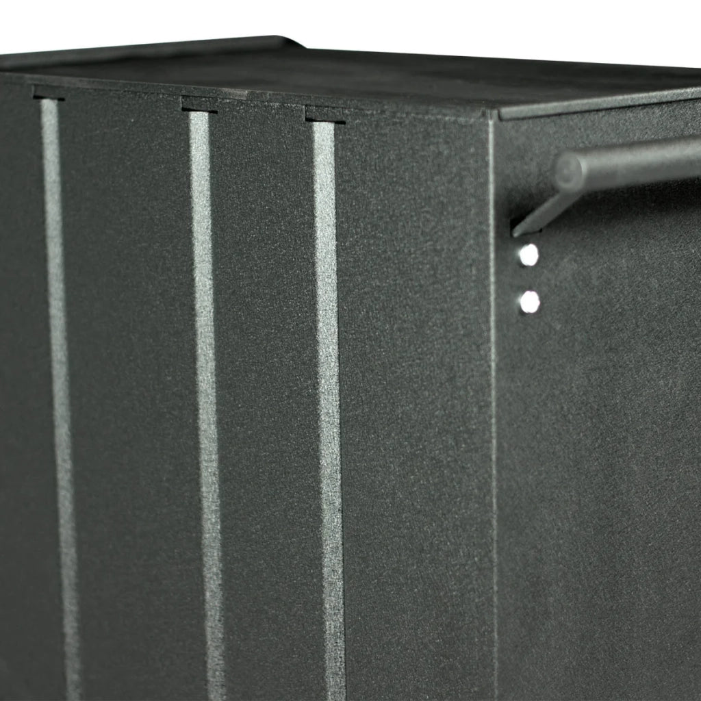 Carrello da officina, 7 cassetti, colore nero