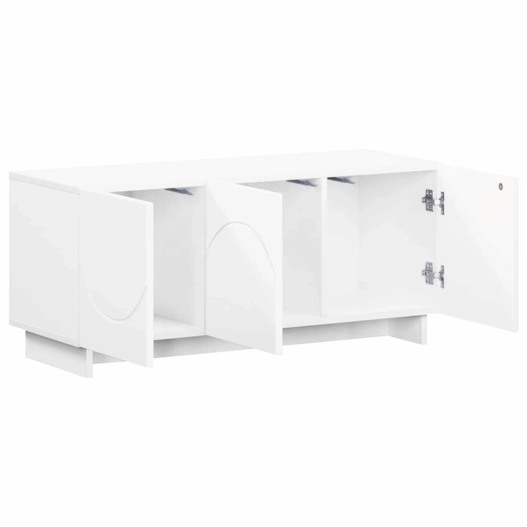 Supporto TV 90 x 34.5 x 40 cm Bianco Legno ingegnerizzato 8011567