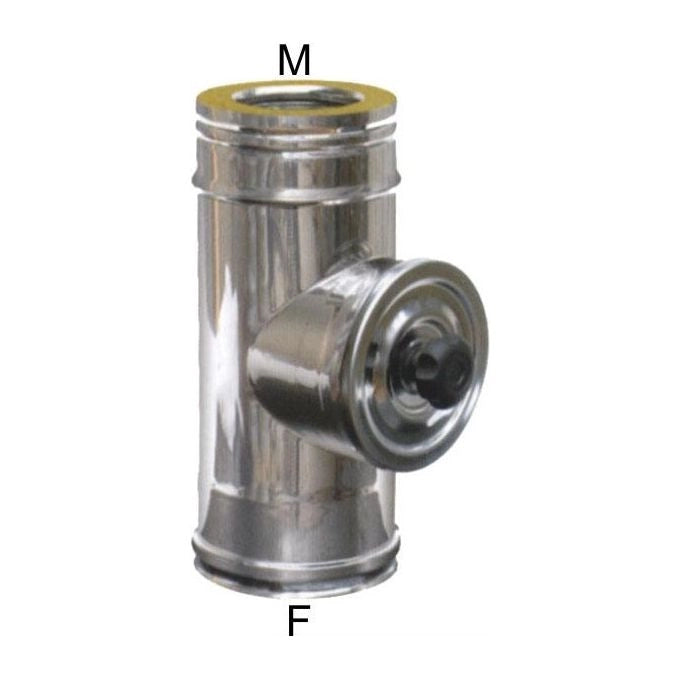 Maral Tubo Inox 10-15X27 Sportello Ispezione doppia parete