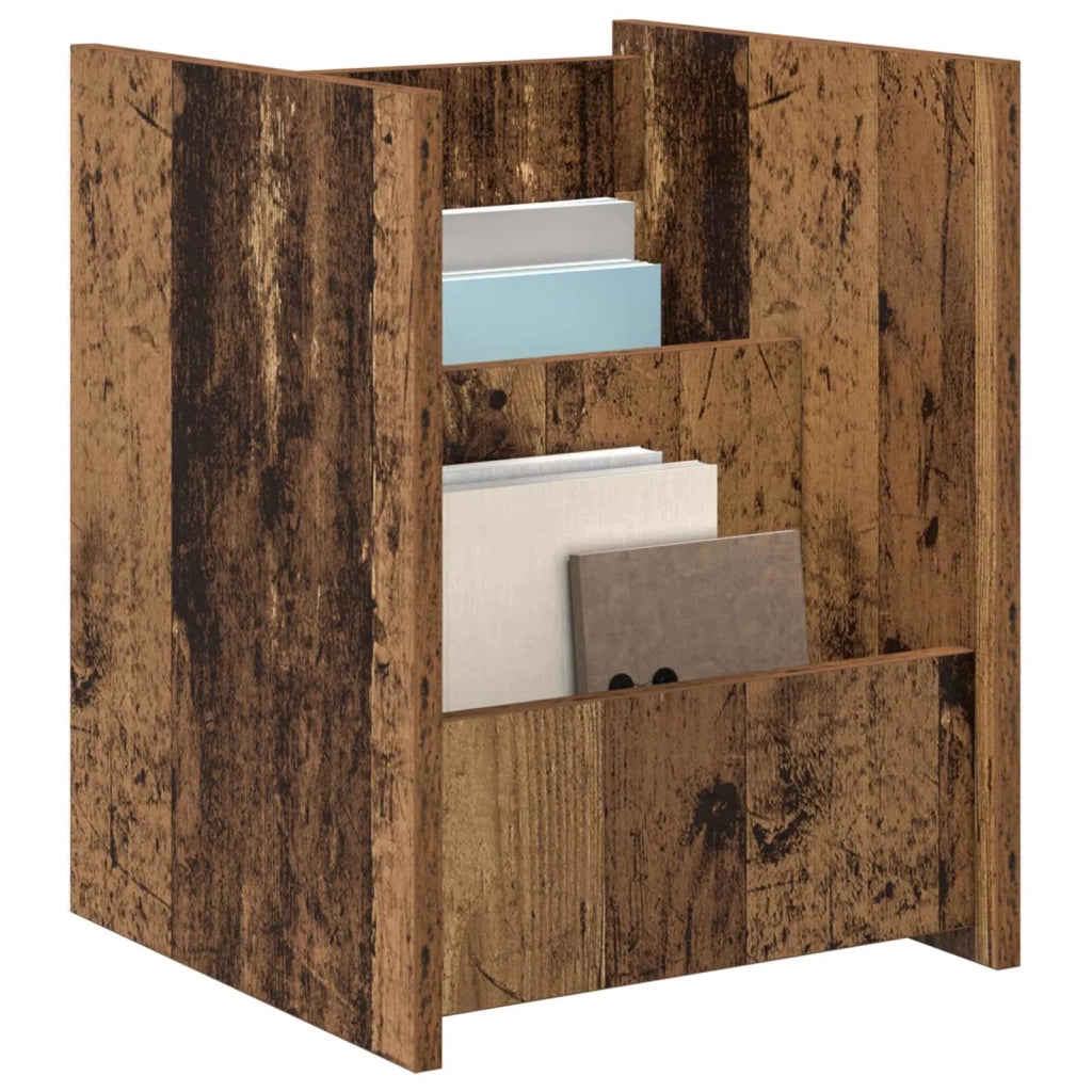 Scaffale per riviste Legno vecchio 35 x 35 x 45 cm CFW3986864