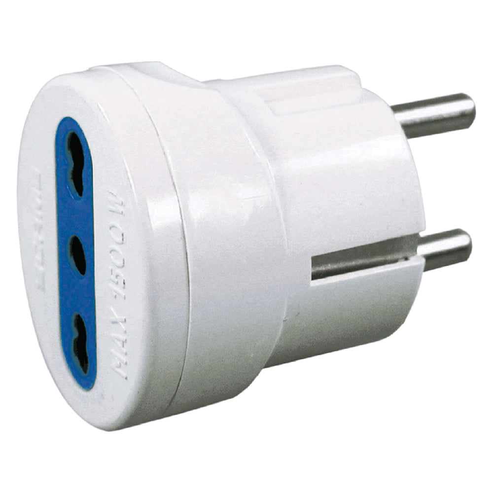 Adattatore Art Ce47c Spina 2p+t16a Schuko (scatola Append.) Novaitalia