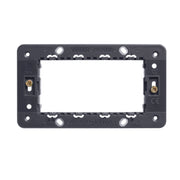 Vimar serie eikon supporto con viti plurimodulo installazione sicura e stabile *** numero posti 4 moduli, confezione 1