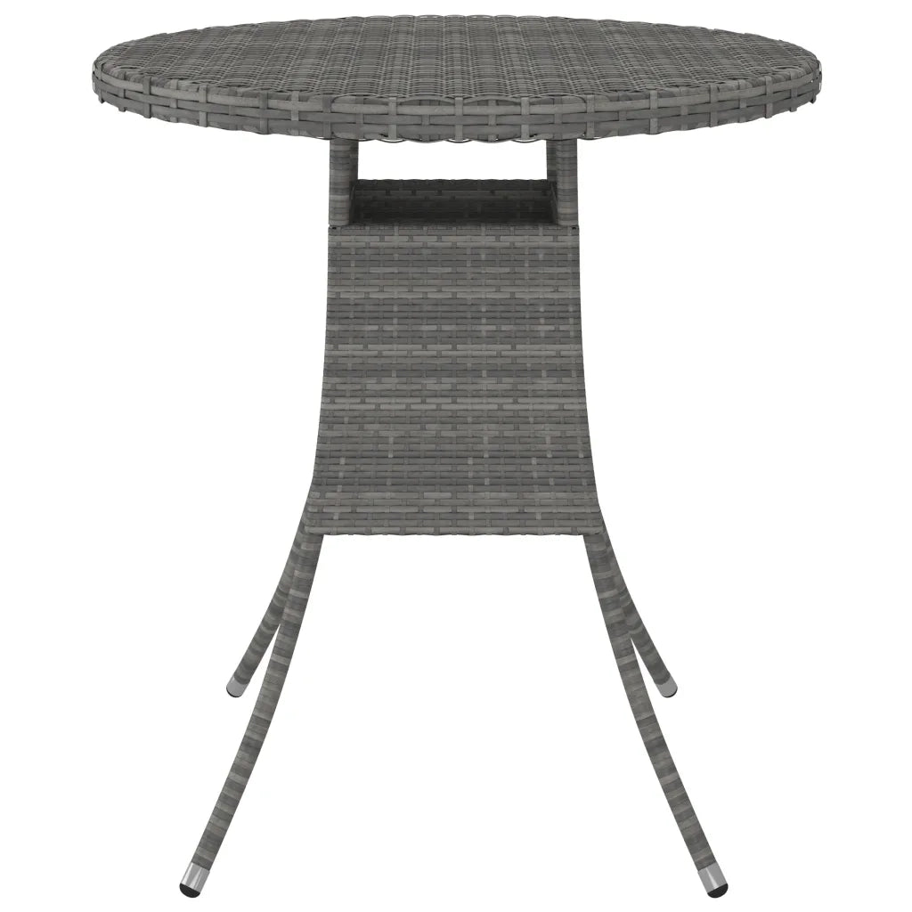 Set Divani da Giardino 9 pz con Cuscini in Polyrattan Grigio cod mxl 41284