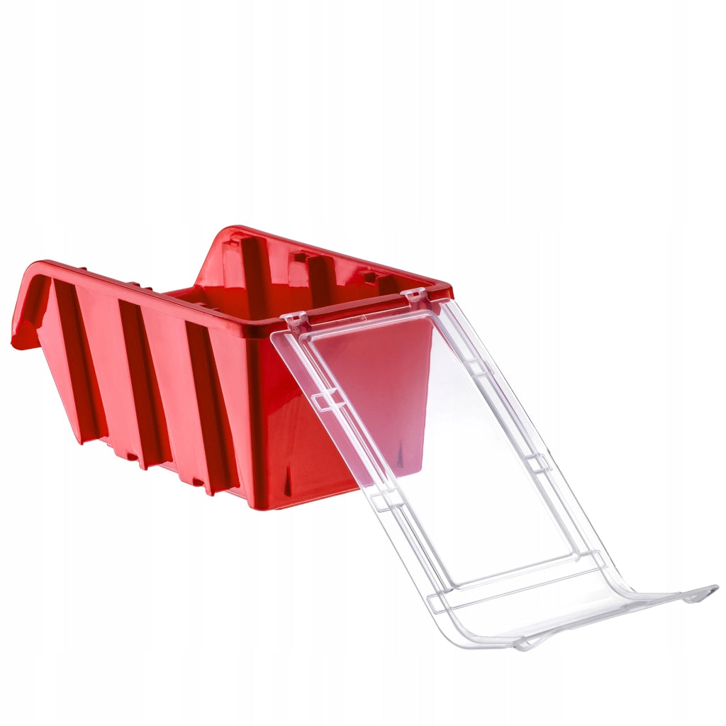 Set di 10 vassoi portaoggetti da officina KADAX, dimensioni 195x120 mm.