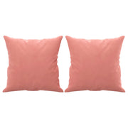 Cuscini Decorativi 2 pz Rosa 40x40 cm in Velluto CFW2015917