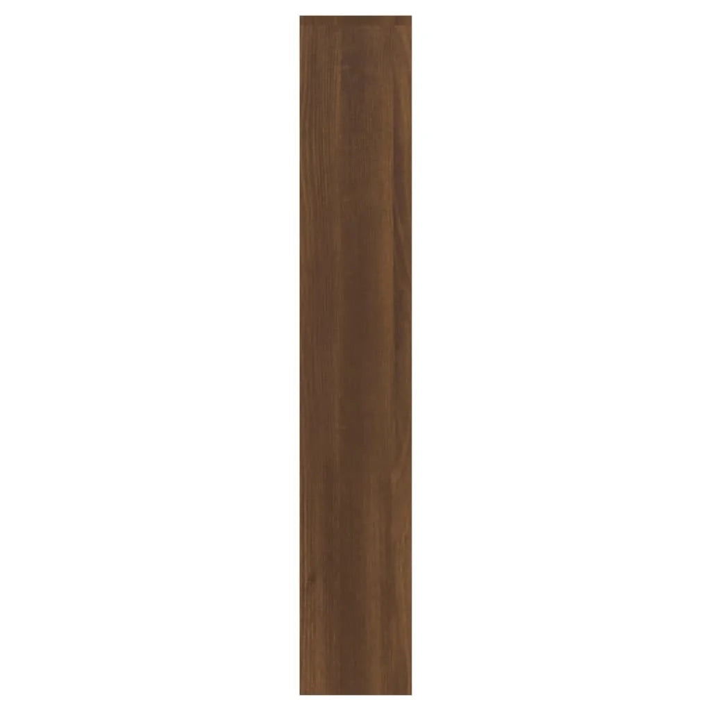 Scarpiera mobiletto portascarpe mobile ingresso/corridoio/soggiorno con specchio 3 ripiani 63 x 17 x 102,5 cm marrone 02_0021885