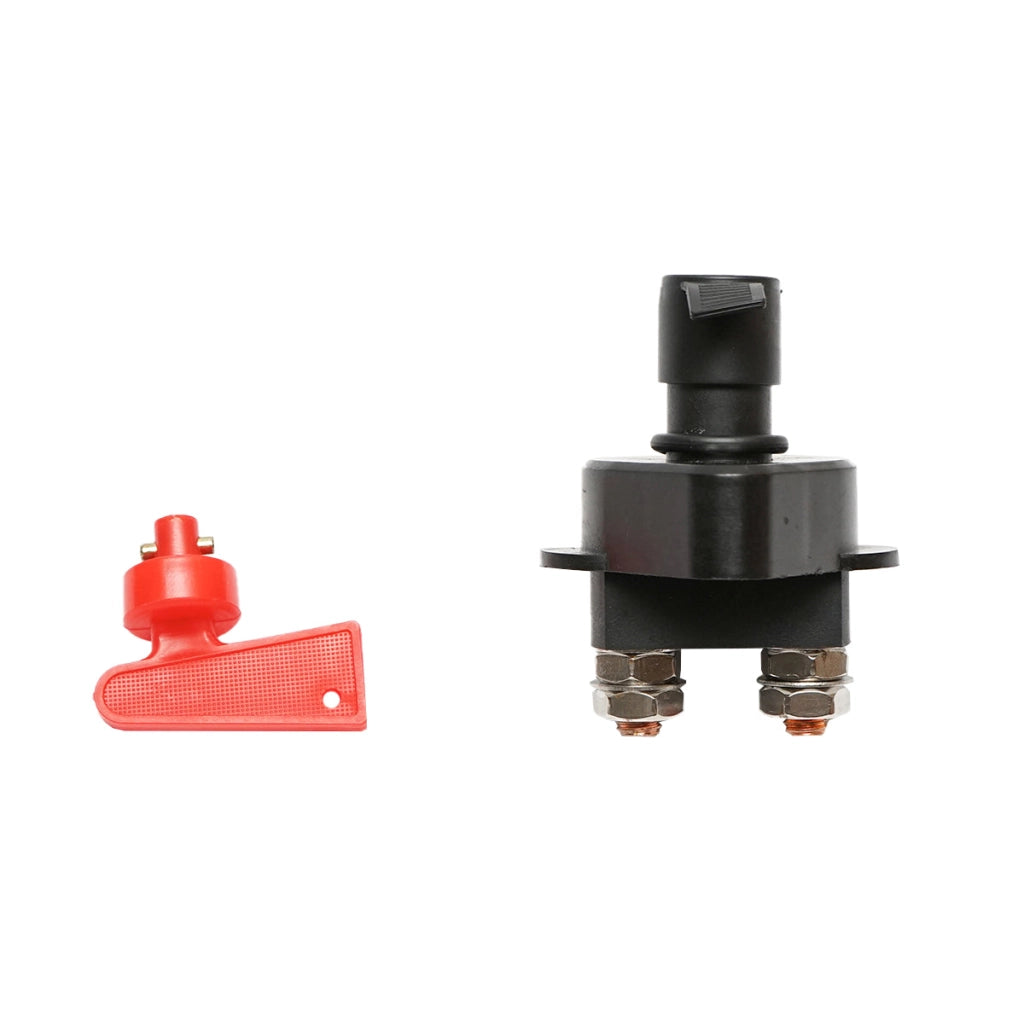 Contatto generale 12/24V connettore in rame M10, chiave in plastica con protezione, distanza di serraggio 65mm Breckner Germany
