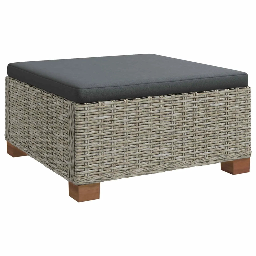 4 pz Set Lounge in Rattan con Cuscini GENDT Rattan naturale 3429845