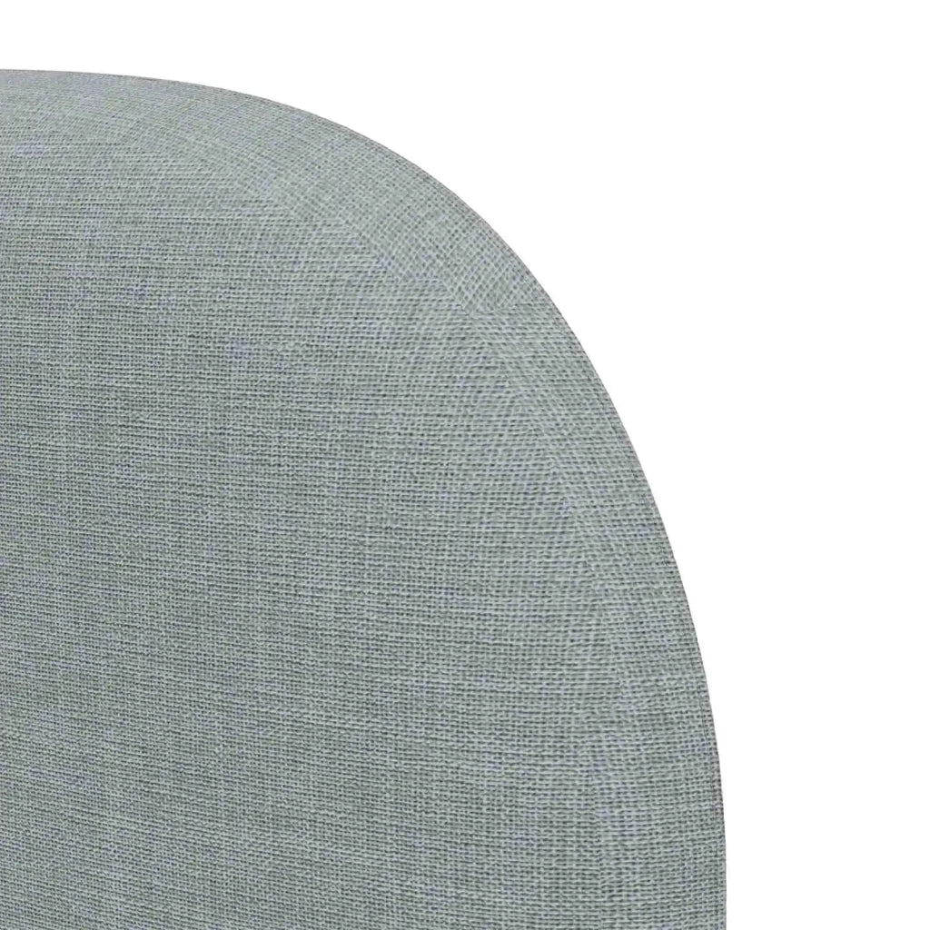 Orecchia della Testata Grigio chiaro 80 x 23 x 6 cm Tessuto CFW5035708