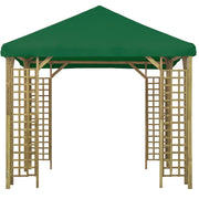 Gazebo 3x3 m Verde 3054482