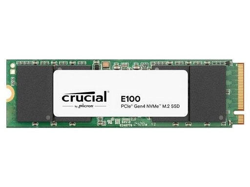Ssd crucial m.2(2280) 480gb nvme e100 pcie 4.0 read: 4500mb/s-write: 2500mb/s ct480e100ssd8