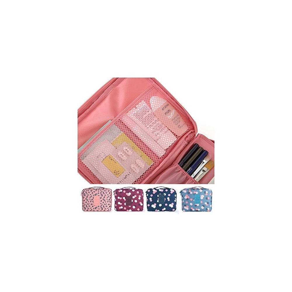 Trade Shop - Beauty Case Borsello Trucco Make Up Trousse Tasca Sacchetto Da Viaggio Organizzatore -