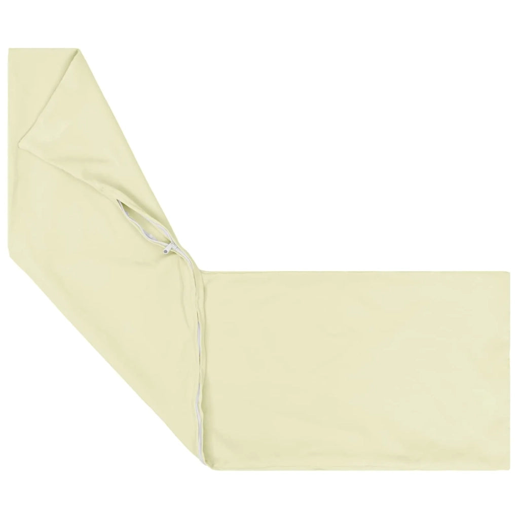 Federa 2 pcs HEERLEN Crema 40 x 145 cm Poliestere 908964