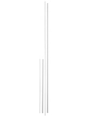 Kit prolunga superiore e inferiore verniciato bianco per porta, altezza max 3 m – THIRARD