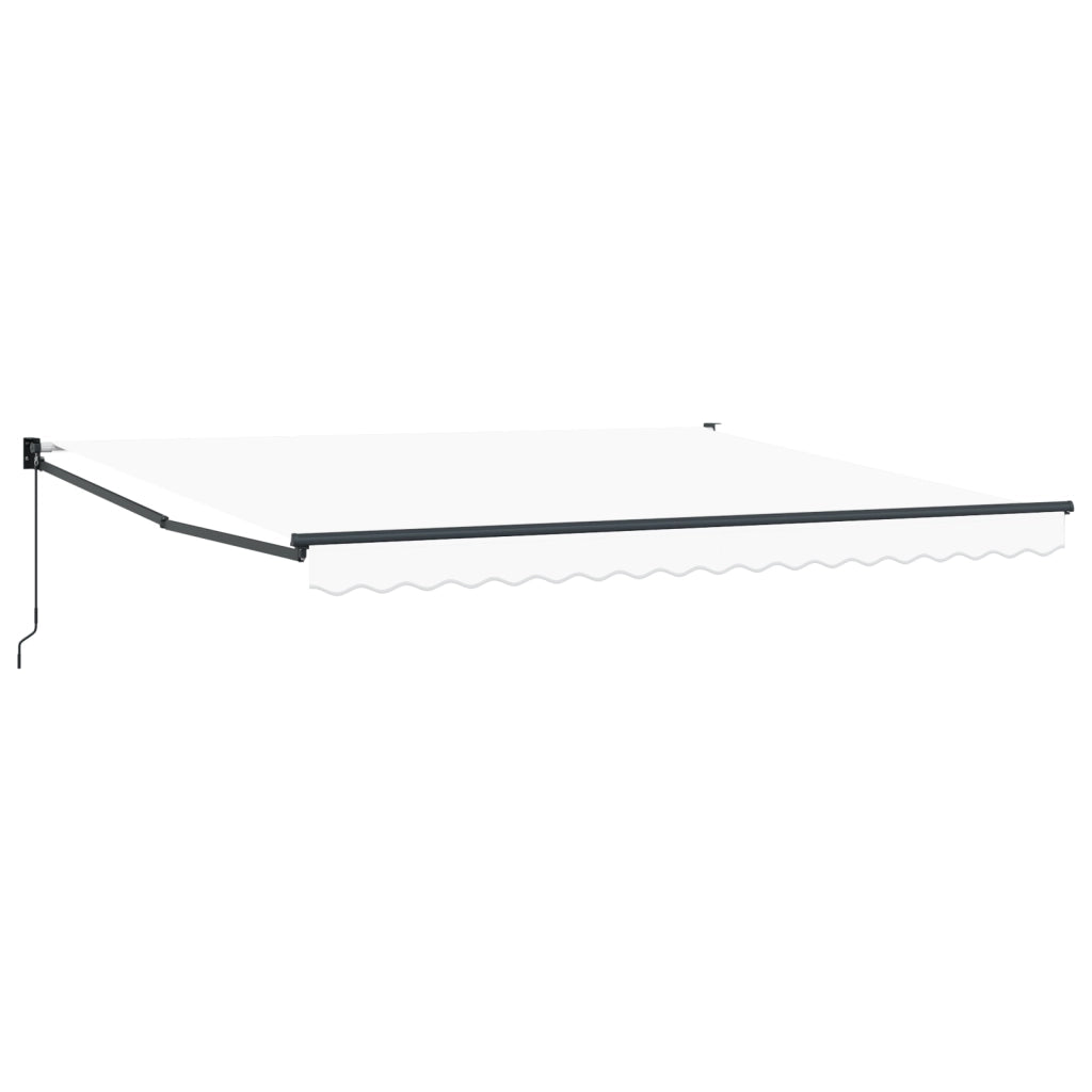 Tenda Retrattile Manuale Bianca 400x300 cm
