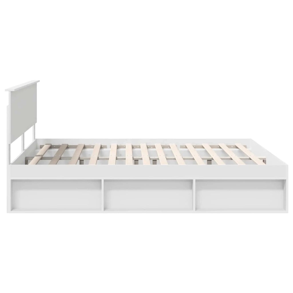 Struttura del letto Bianco 180 x 200 cm Pino massello 3410564