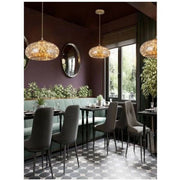 Trade Shop - Lampadario Led 10w A Cupola Effetto Cielo Stellato In Vetro Luce 7500k 3000k A48 - -bianco Caldo      -