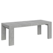 Tavolo allungabile 200/304x90 cm Roxell Premium colore cemento