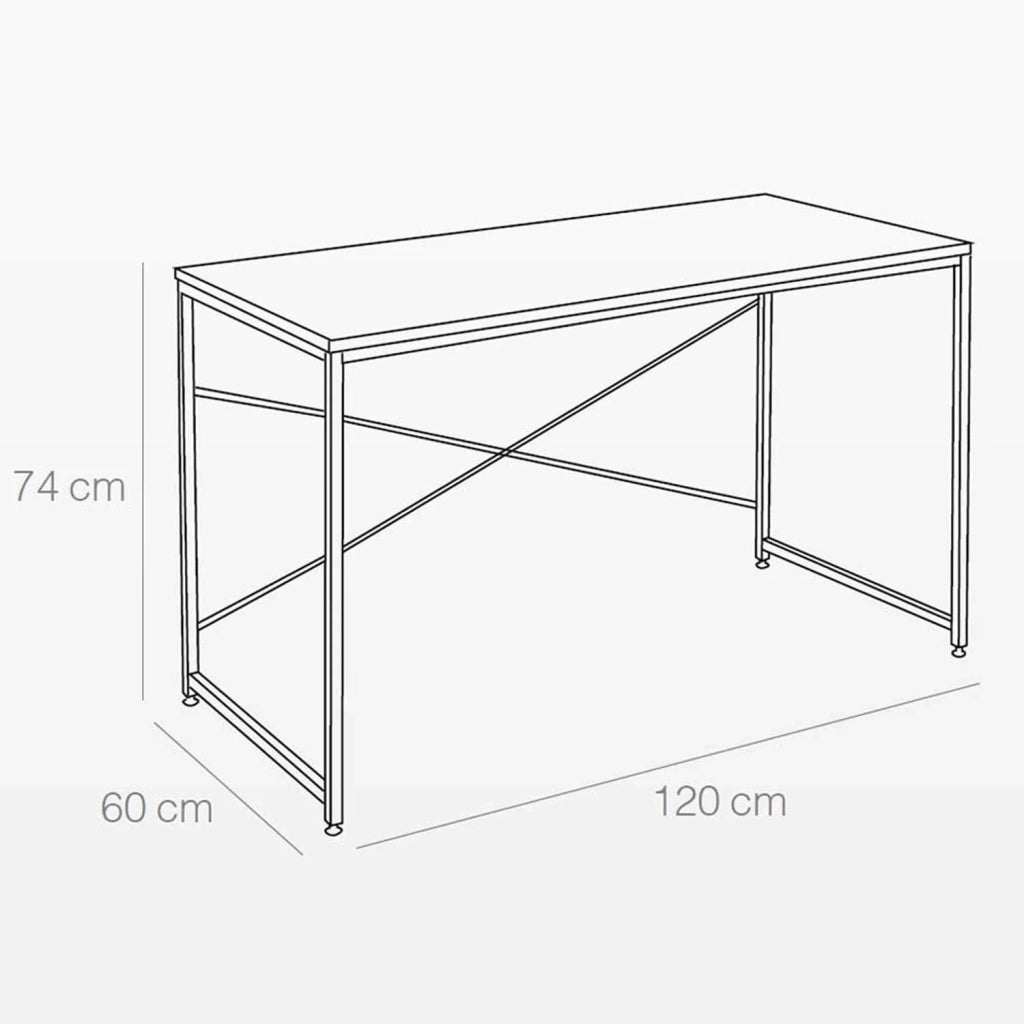 LÚZETE - TAVOLO DA SCRIVANIA DA 120 CM SWINDON
