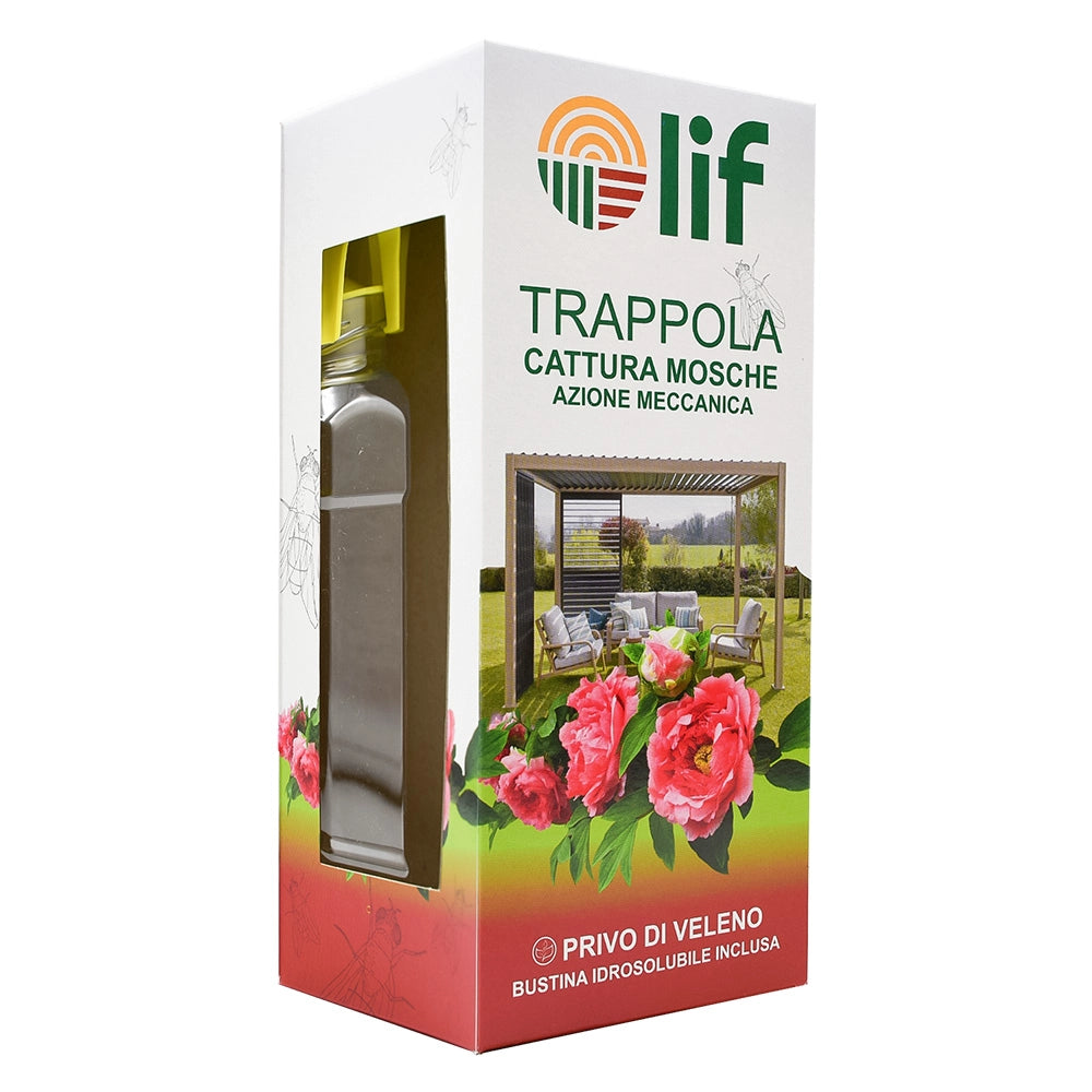 TRAPPOLA ECOLOGICA CATTURA MOSCHE ml.750  - LIF