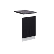 Vicco Pannello frontale Nero a righe 45 cm , PL Antracite