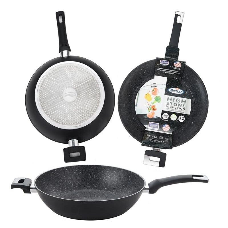 MAURY'S HIGH STONE PADELLA ALTA DIAMETRO 32 CM