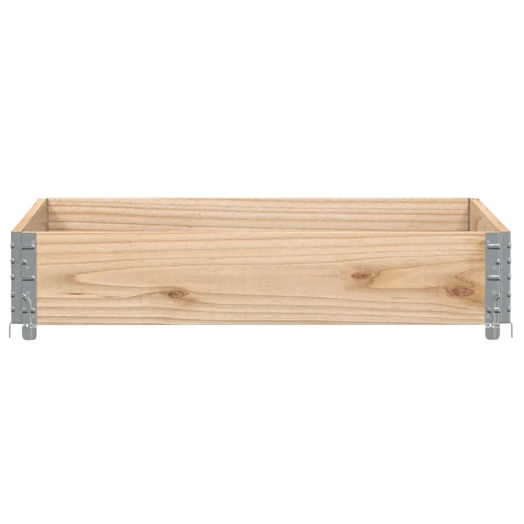 vidaXL Fioriera da Giardino 100x100 cm in Legno Massello di Pino