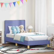 Struttura letto bambini con testata Blu jeans 80 x 160 cm 42010988