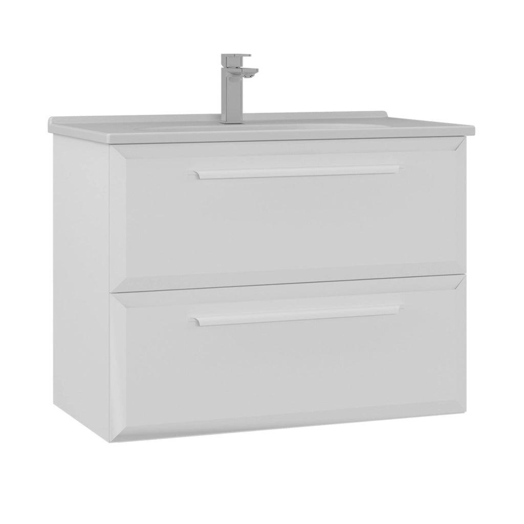 Mobile lavabo "Nuvola 80 v2" - 80 x 50 x 62 cm - Bianco