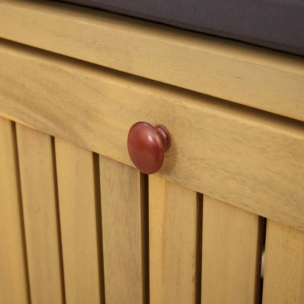 Panchina con contenitore con cuscino con porta 170 x 63 x 84 cm 42026796