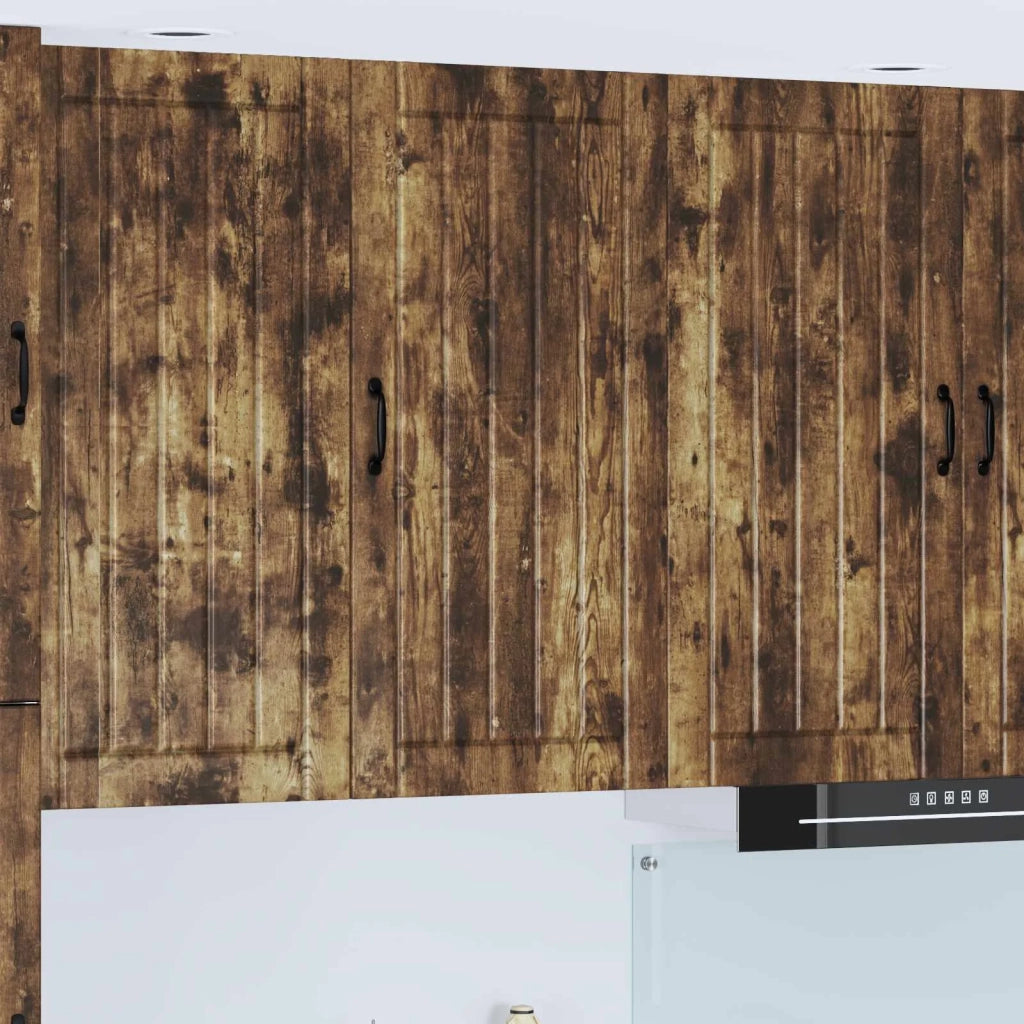 Armadietto a muro LUCCA Rovere Fumo 50 x 31 x 100 cm