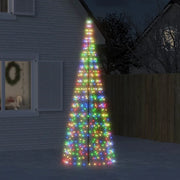 Albero di Natale a LED 550 LED Colorato 300 cm 358114