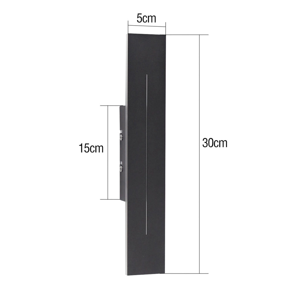ZMH Applique LED bianca per interni 30cm 60cm 100cm
