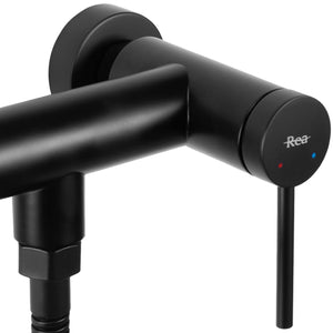 Rubinetto Doccia Rea Clif Black Matt