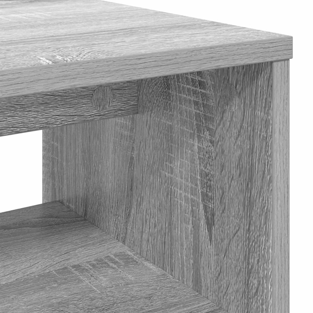 Mobile TV 100 x 35 x 40 cm Grigio Sonoma Legno ingegnerizzato 8000313