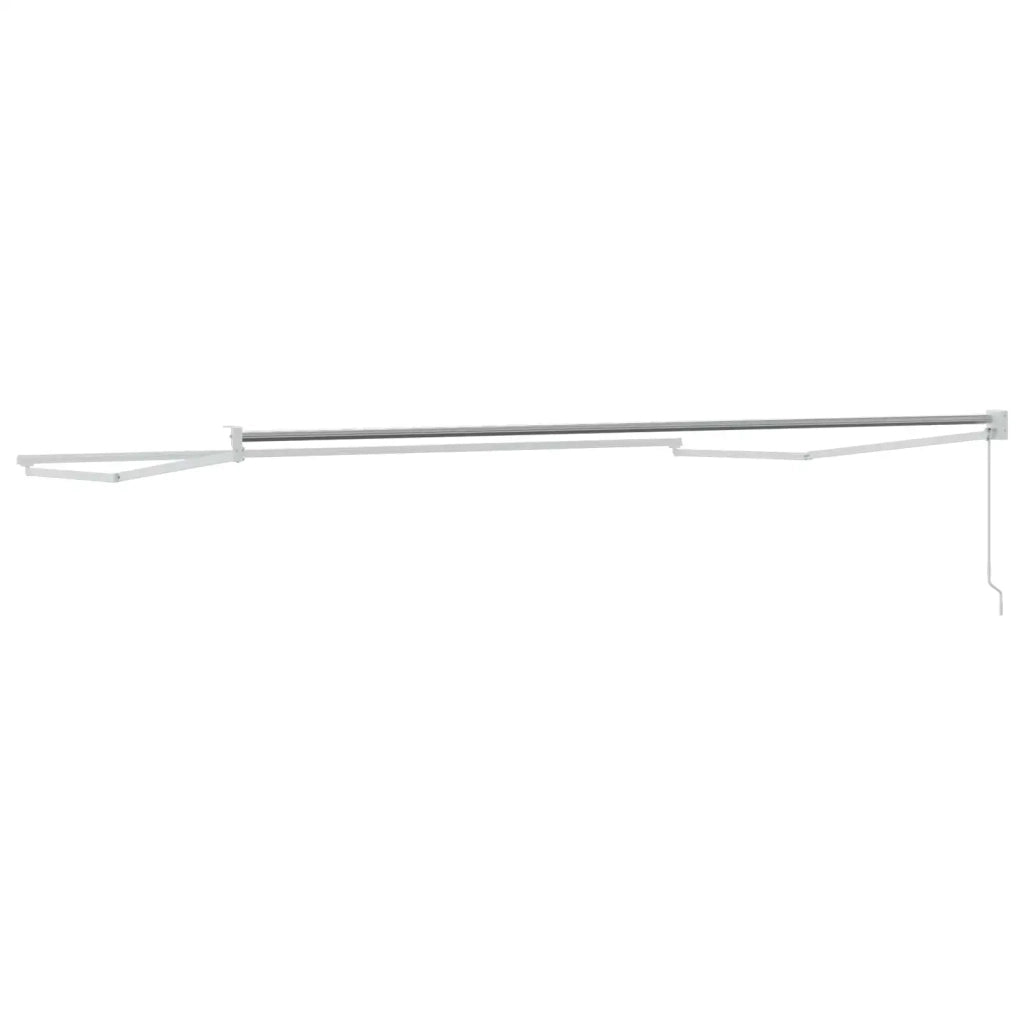 Telaio per tende da sole retrattile manuale Bianco 4 x 2 m 42024178