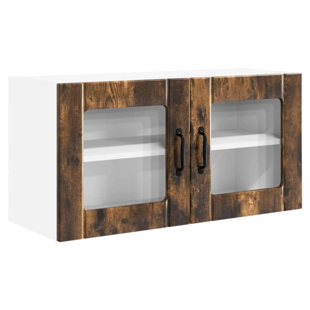 Pannello lavastoviglie con porta Rovere fumé 80 x 31 x 40 cm 885300