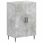 Mobile per scarpe HAARLEM 59,5 x 39,5 x 89,5 cm Grigio Cemento 896868