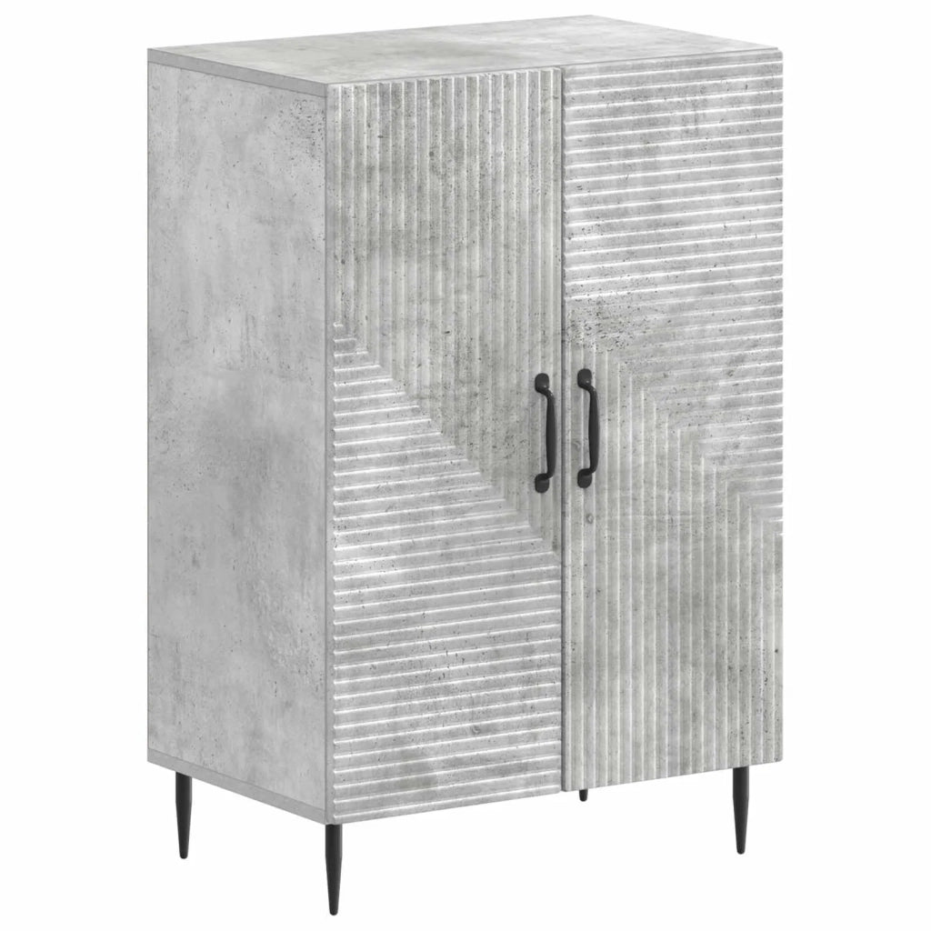 Mobile per scarpe HAARLEM 59,5 x 39,5 x 89,5 cm Grigio Cemento 896868