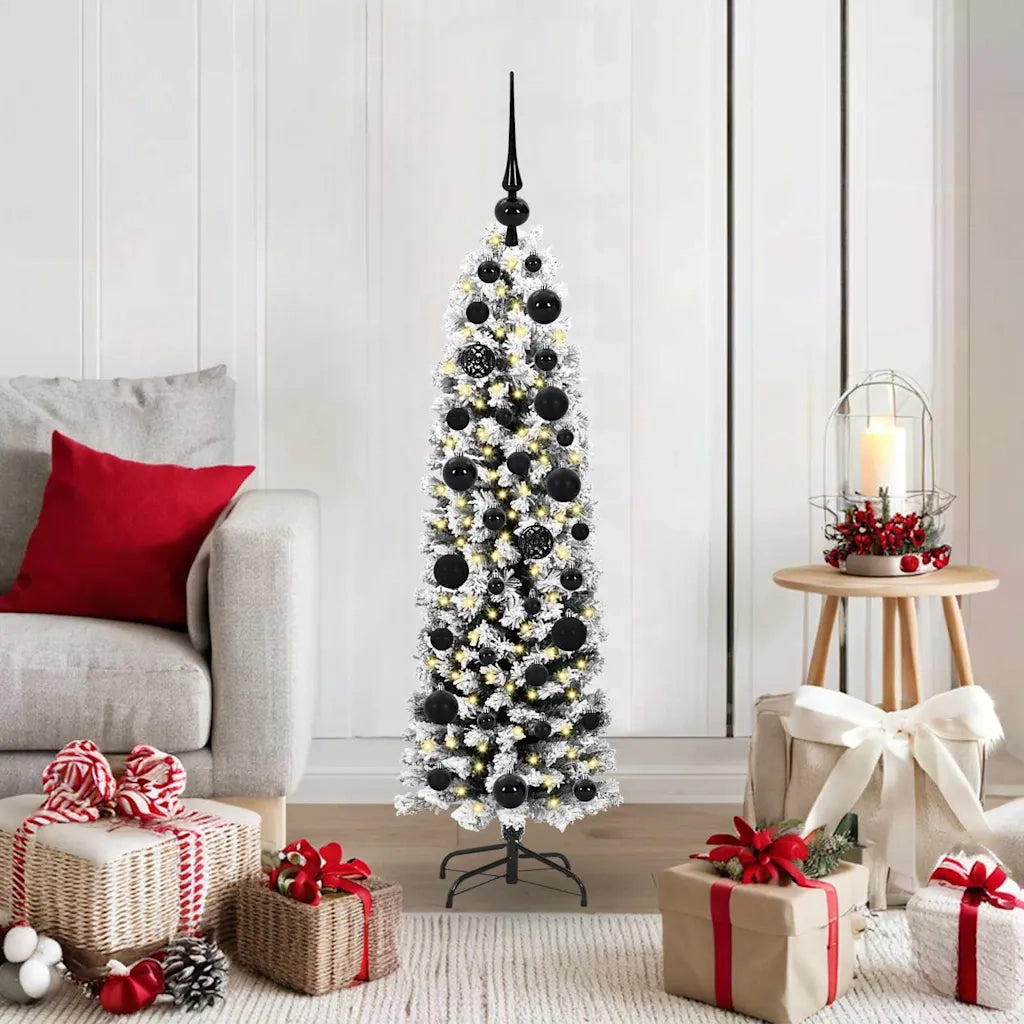 Albero di Natale artificiale con 150 LED Verde 120 cm 3394997