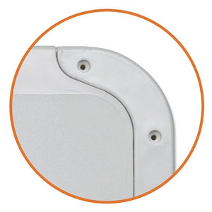 Sportello stagno bianco mm 375x370 per barca