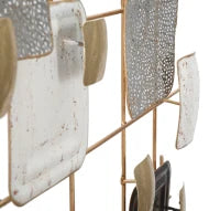 Pannello In Ferro Cubes cm 80X5X80