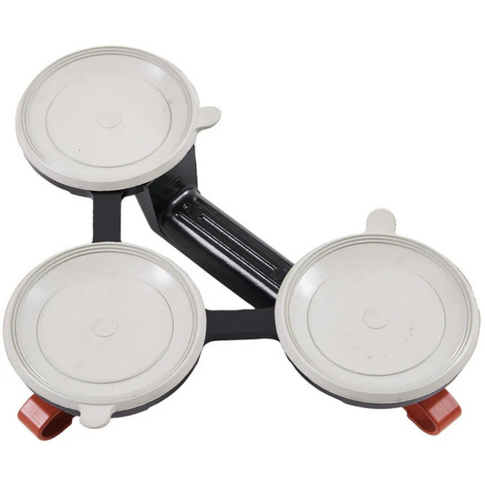 Ventosa tripla patta piastrelle superfici lisce strutturate ruvide