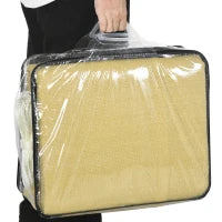 Tenda da Sole, Telo Ombreggiante Rettangolare 6L x 4l m HDPE Beige