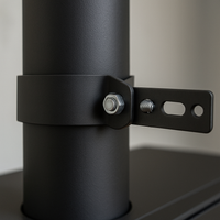 Collare registrabile arredo viteria prolunghe canale fumo muro stufa pellet *** misura Ø 150 mm, confezione 1